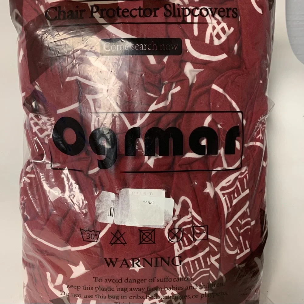 OGRMAR 8PCS Chair Protector Slipcovers NWOT